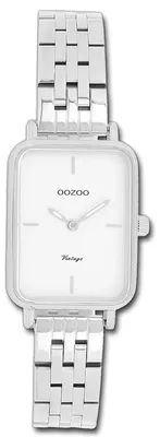 Produktbild von Oozoo Damenuhr Vintage Series silber Metallarmband Quarz Analoguhr D3UOC20416