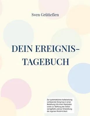 Produktbild von Tagebuch zur Aufarbeitung narzisstischer Beziehungen – mit gezielten Fragen, Tipps und Übungen