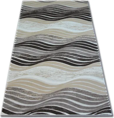 Produktbild von Teppich ACRYL YAZZ 1760 Braun/dunkelbeige  braun 80x150 cm