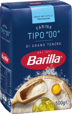 Produktbild von 16x Barilla - Farina di Grano Tenero 00 Mehl - 500g