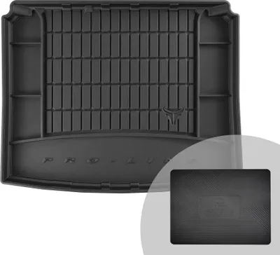 Produktbild von FROGUM ProLine 3D Gummimatte Exklusive Auto Kofferraummatte Kofferraumwanne für Volkswagen Golf IV 1997-2006