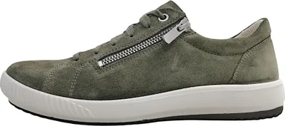 Image de Legero Tanaro 5.0 : Chaussures de sport pour femmes, lacets, couleur verte, style décontracté