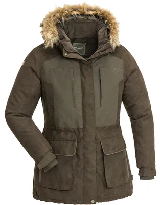 Productafbeelding van Abisko/Småland 2.0 Jas voor dames (bruin suède), maat L