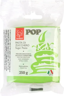 Zdjęcie produktu dla Pasta cukrowa Meadow Green Pop 250g Zuckerpaste - Modecor