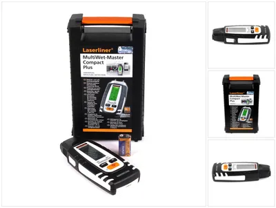 Produktbild von Laserliner MultiWet-Master Compact Plus Materialfeuchtigkeitsmesser und Luftfeuchtemessgerät ( 082.390A )