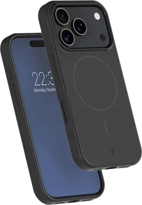 Image de Coque Silicone Renforcée MagSafe pour IP17 Pro Noire