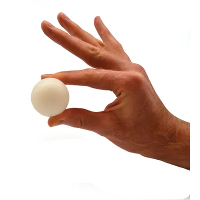 Productafbeelding van Bristol Novelty - Knipperende bal BN881 (one size) (naturelwit)