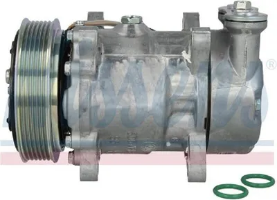Produktbild von NISSENS 89056 SD6V12 Klimaanlage Klimakompressor PAG 46 R134a passend für PEUGEOT 206 Schrägheck (2A/C) 206 CC (2D) 206 SW (2E/K) 206 Kastenwagen