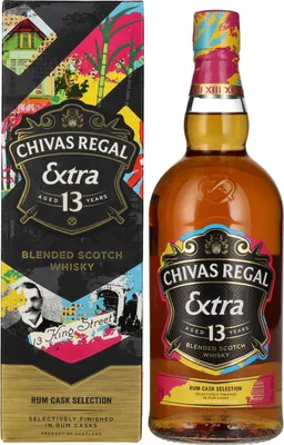 Produktbild von Chivas Regal EXTRA 13 Years Old RUM CASK Selection Blended Scotch Whisky 40% Vol. 1l in Geschenkbox