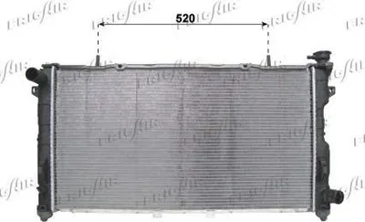 Produktbild von FRIGAIR 0118.3014 Kühler Wasserkühler Motorkühler für CHRYSLER VOYAGER IV (RG, RS)