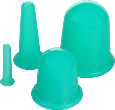 Obrázek produktu pro Cups 4Pack masážní silikonové baňky zelená