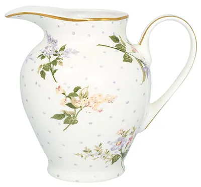 Image de Pot à lait en porcelaine Asta White