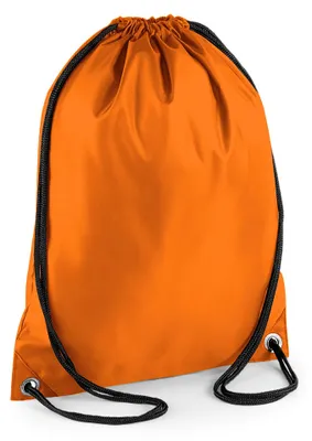 Image de Sac de sport BagBase Budget, imperméable, 11 litres FK212 (taille unique) (orange)