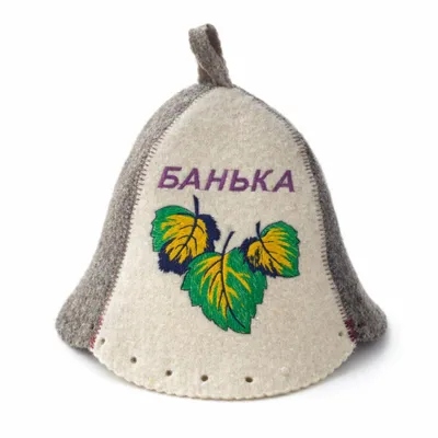 Produktbild von Filzkappe für Sauna Saunahut Banja Saunamütze Sauna Банька