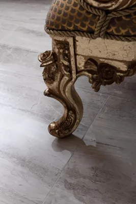 Image de Fauteuil salon Classique Design Fauteuil or Luxe Salon Textile