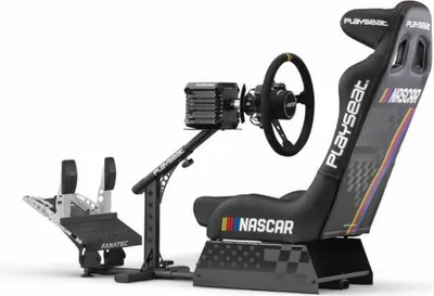 Produktbild von Playseat Evolution PRO NASCAR, Universal-Gamingstuhl, 122 kg, Gepolsterter Sitz, Gepolsterte Rückenlehne, Rennen, MAC, Nintendo, PC, Playstation, Xbox