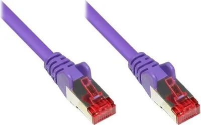 Image de Câble de raccordement Cat. 6 S/FTP, 3 m, PiMF, violet, blindé