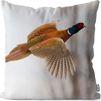 Produktbild von VOID Fasan Winter Jagd Kissenbezug Kissenhülle sofa couch wohnzimmer dekoration wasserfest Outdoor Kissen bezug deko