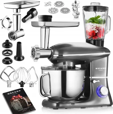 Produktbild von PLANETARY KITCHEN ROBOT-FLEISCHMASCHINE BLENDER 6,2l + Rezepte