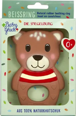 Produktbild von Coppenrath Verlag Beißring aus Naturkautschuk - Teddy