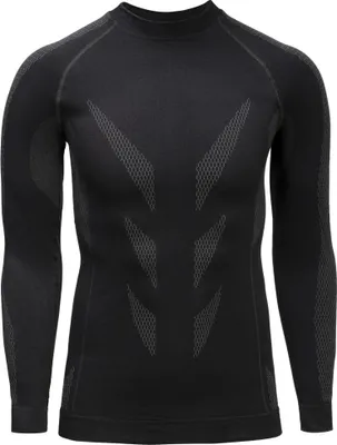 Produktbild von Gatta Active, Thermoshirt Herren Langarm, Langarmshirt, MEN MUSCLE Schwarz, S