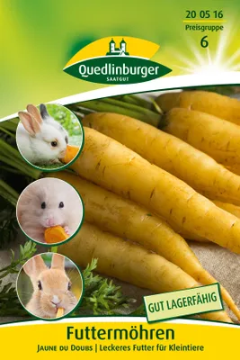 Produktbild von Futtermöhre Jaune du Doubs (30 g) | Möhrensamen von Quedlinburger