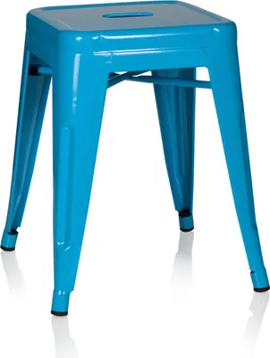 Obrázek produktu pro hjh OFFICE Bistro stolička VANTAGGIO Kovová stolička, max. zatížení 150 kg Výška sedu 46 cm