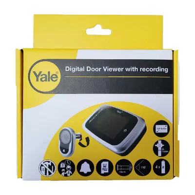 Produktbild von Yale Elektronischer Türspion mit Aufnahmefunktion - YY45 01681