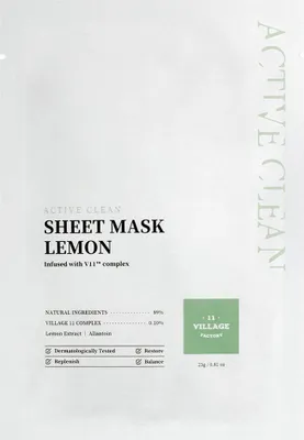 Produktbild von Gesichtsmaske Village 11 Factory Active Clean Lemon 23 g