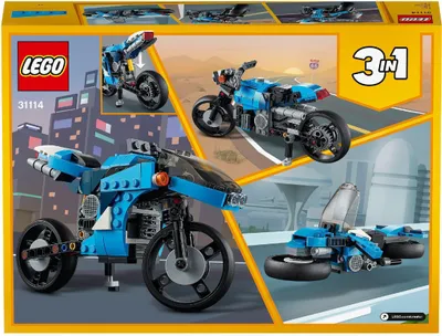 Obrázok produktu pre LEGO 31114 Creator Terénna motorka 3 v 1 z kociek