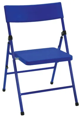 Produktbild von Cosco Kinder klemmfreien Klappstuhl, Blau, 35.5 x 40 x 57.4 cm