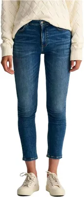 Image de Jean slim coupe courte Gant, taille 30, pour femme