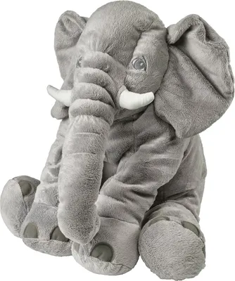 Produktbild von Gustaw Groß Elefant (Grau, 155cm) - Plüsch Kuscheltier, Plüschelefant - XXL Elephant Tier, Weiche und Kuschelige Stofftiere, Plüschtier Kinder, Baby.