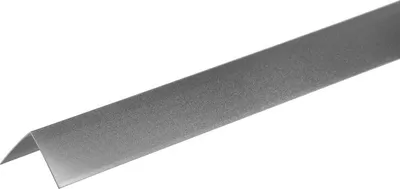 Productafbeelding van Strend Pro CS147, aluminium, 1500x40x0,8 mm, mat zilver, 0,8 mm, hoekprofiel