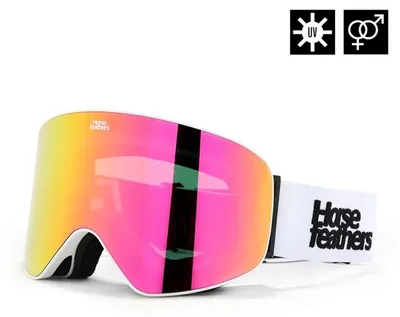 Image de Lunettes Horsefeathers Edmond (blanc/rose miroir)