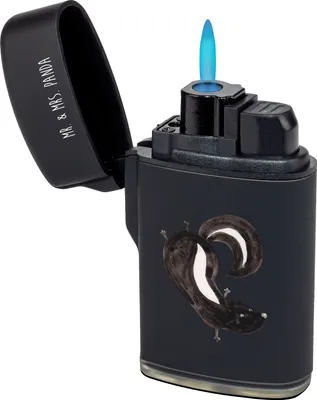 Produktbild von Mr. & Mrs. Panda anzünder Stinktier Handstand - Schwarz - Geschenk, Stinker, sturmfeuerzeug, Feuerzeuge, Raubtier, zigarettenanzünder, Wildtier, Gasfeuerzeug, Feuerzeug