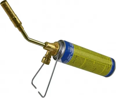 Obrázek produktu pro Přesná páječka, měděný pájecí hořák, 690 °C, FB131 CFH 52131, s plynovou lahví 110 ml