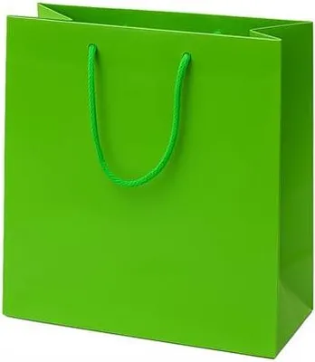 Obrázok produktu pre Papierová taška 300 x 150 x 350 mm Svetlozelená
