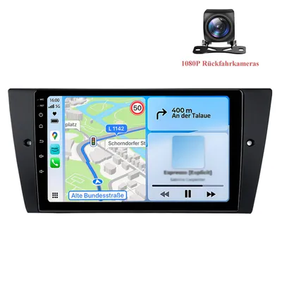 Immagine prodotto di Awesafe Android 6+128GB Navi 9" radio per BMW E90 serie 3 dal 2005 4G LTE carplay GPS dab autoradio 2Din