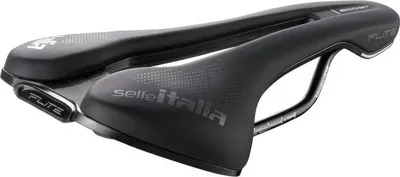 Zdjęcie produktu dla Selle Italia Flite Boost, Siodełko rowerowe, Wyścigi szosowe, Unisex, Czarny, Wzór, Płaski
