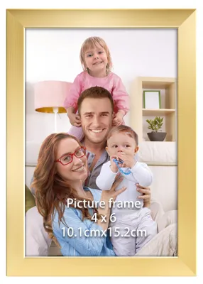 Productafbeelding van Fotolijst 10x15 cm - Elegante kunststof lijst voor foto's en afbeeldingen