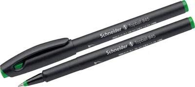Produktbild von Tintenroller Topball 845 grün Packung mit 10 Stück