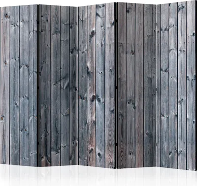 Produktbild von 5-teiliger Einseitiger Vlies Paravent - Rustic Elegance II 225x172 cm Muster f-A-0574-z-c