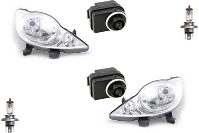 Immagine prodotto di Johns, fari adatti per Peugeot 107 06/05-01/12 + H4 ?aive destra con l'unità