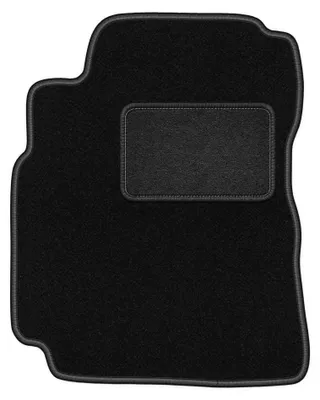 Imagen del producto de Alfombrilla conductor de moqueta para Nissan Primera P12 2001-2007 (familiar/sedán/liftback) – 1 pieza, negra, a medida – Wielganizator LUX