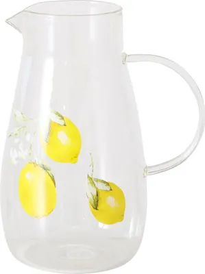 Image de Pichet en verre pour limonade CAPRI, hauteur 21 cm