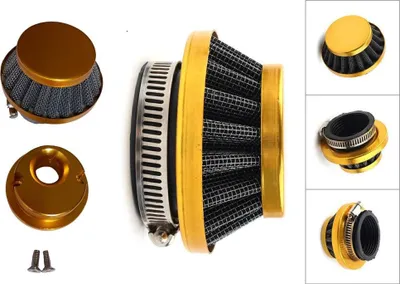Immagine prodotto di Filtro aria ad alte prestazioni Filtro aria sportivo 47cc 49cc Miniquad Dirtbike oro N18C P
