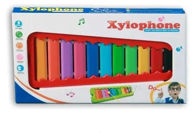Produktbild von Xylophon Spielzeug bunt - ca. 32 cm - ab 18 Monate