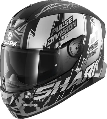 Produktbild von SHARK SKWAL 2 NOXXYS Integralhelm matt schwarz-anthrazit-silber XS XS in grau/schwarz