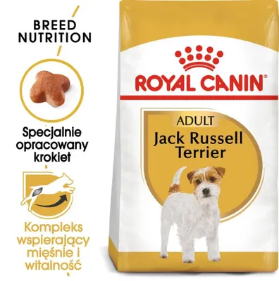 Obrázek produktu pro Royal Canin Jack Russell Adult, Dospělý jedinec, Jack Russell Teriér, Malý (5-10 kilogramů), Drůbež, Rýže, 7,5 kg